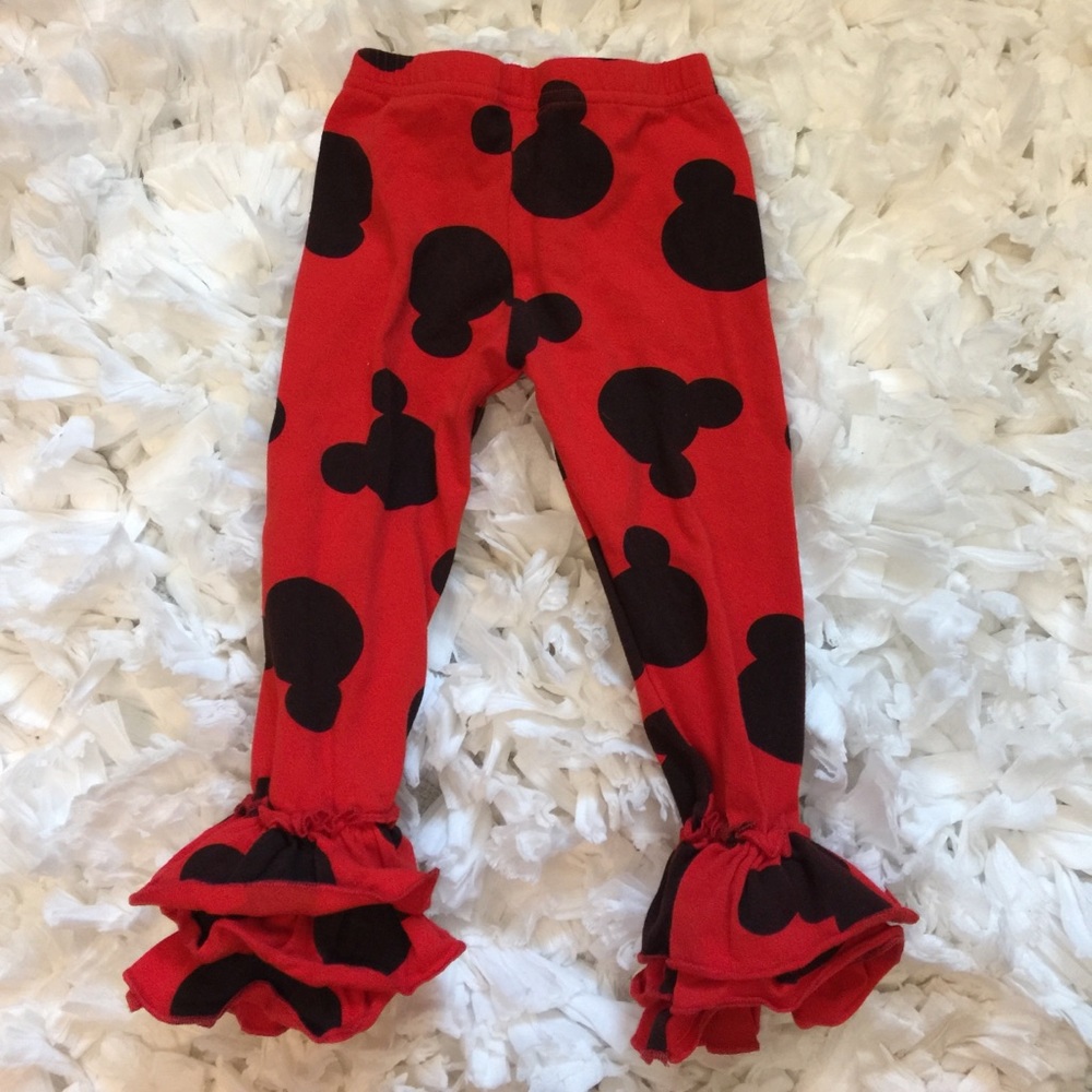 Size 3T Mickey Ruffle Pants- NEW