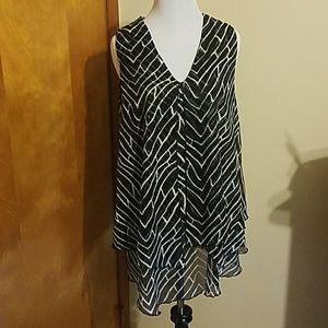 Adore Shear black blouse