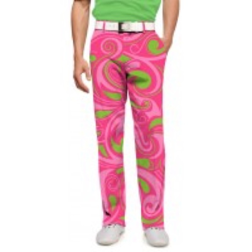 Men’s Loudmouth Cotton Candy Golf Pants 32x32L