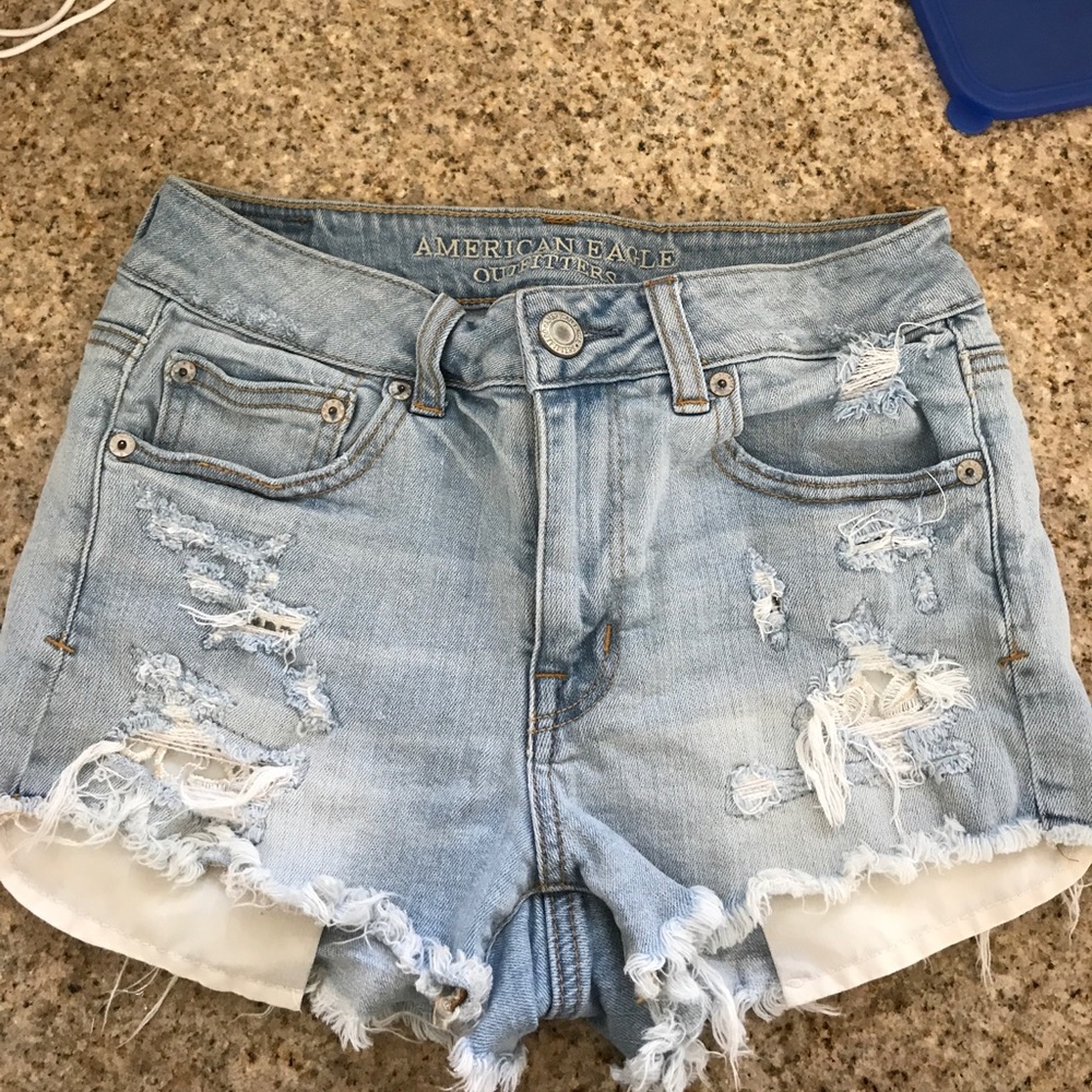 American Eagle high waisted shorts