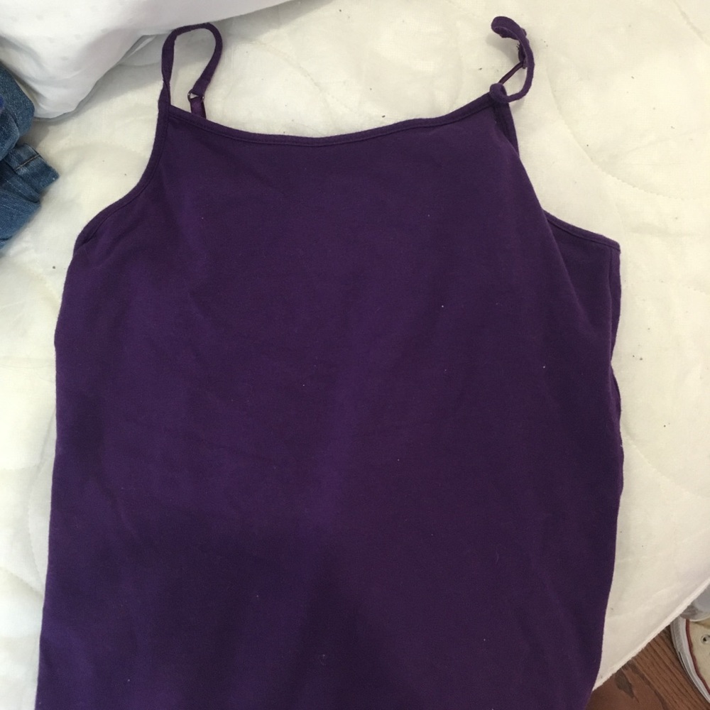 PURPLE TANK / GIRLS SIZE 14