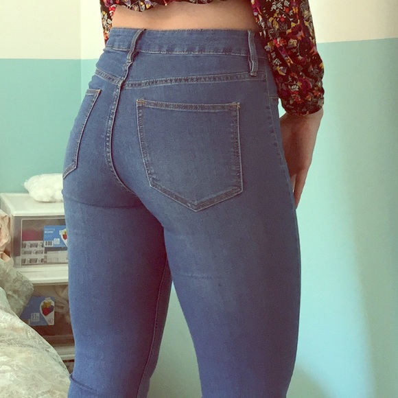 H&M Denim - High waisted Jeans