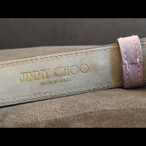Authentic Jimmy Choo Lavender Patent Leather Belt main image 4