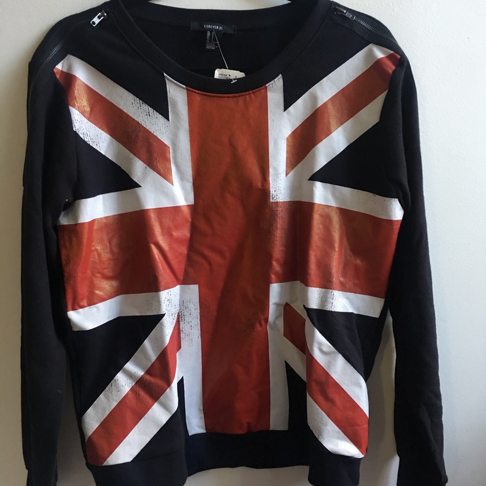 Forever21 UK FLAG SWEATER
