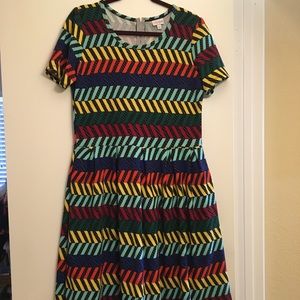 LuLaRoe Amelia dress size XL POCKETS!