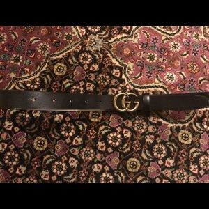Women's Gucci Marmont luxury belt
