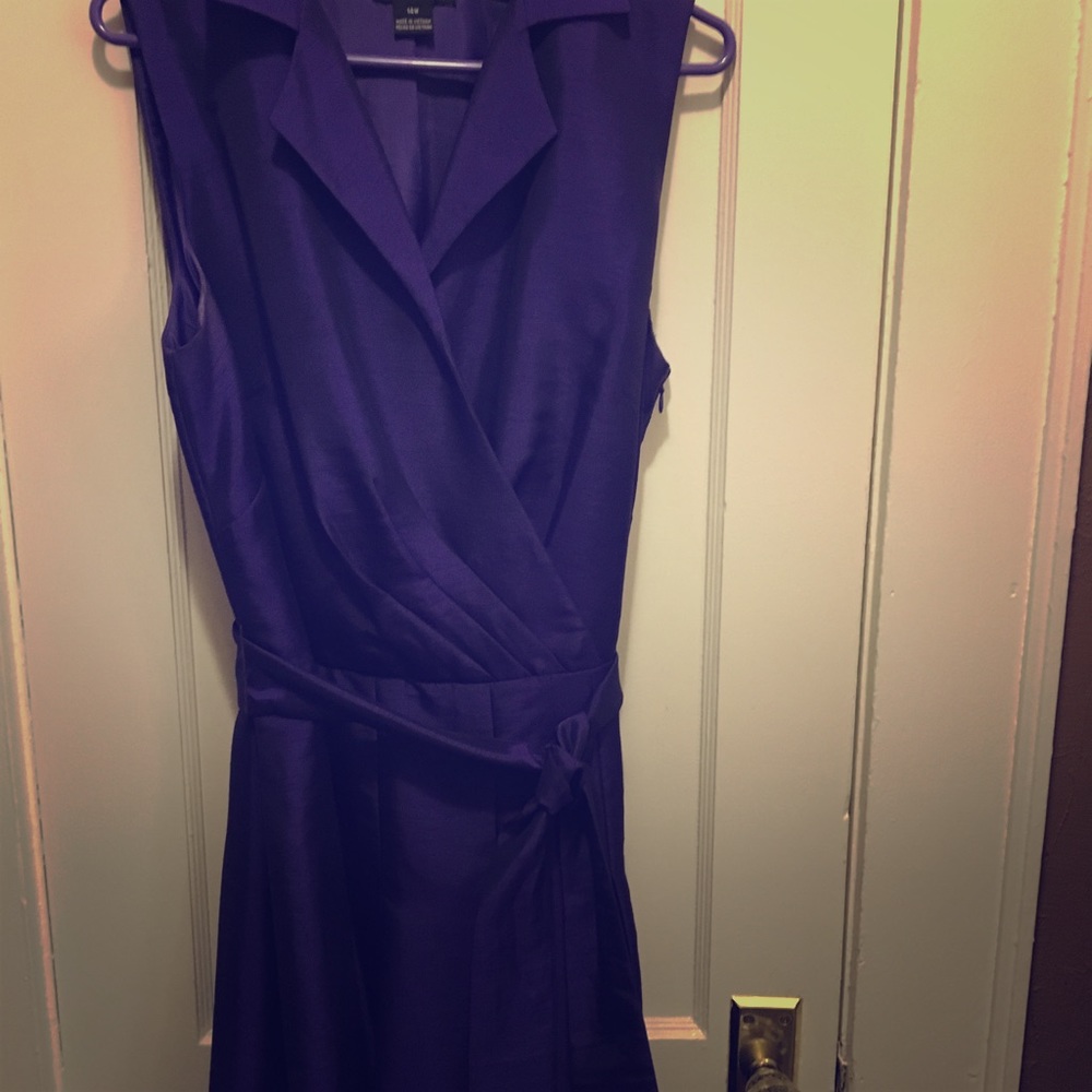 Purple dressy dress