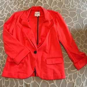 Catherine Malandrino coral blazer
