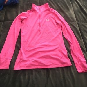 Under Armour half zip.