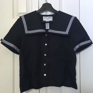 BOGO. Vintage Sailor Style Blouse