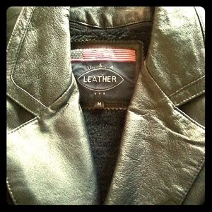 Genuine Women's Leather Coat