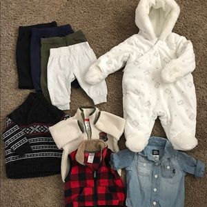 Baby boy size 3 month bundle