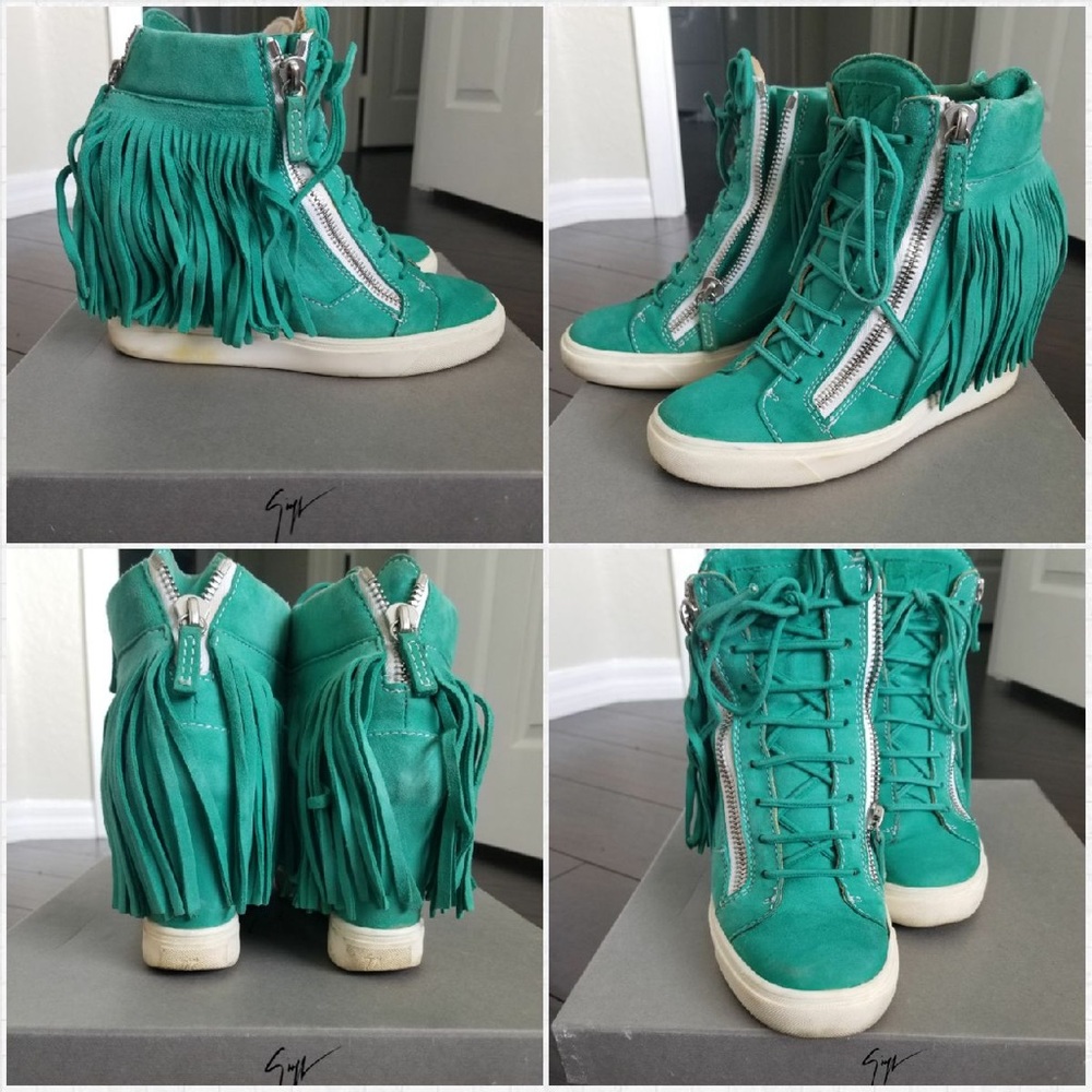 Giuseppe Zanotti Wedge Sneakers