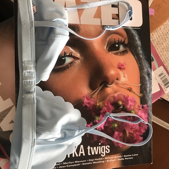 Pastel Blue Victoria’s Secret Bralette - Picture 2 of 2