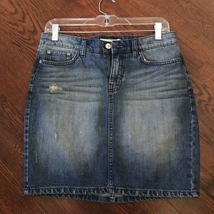 H&M Denim Mini Skirt