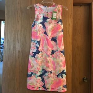 NWT 💞 Lilly Pulitzer Perla Laser Cut Shift Dress