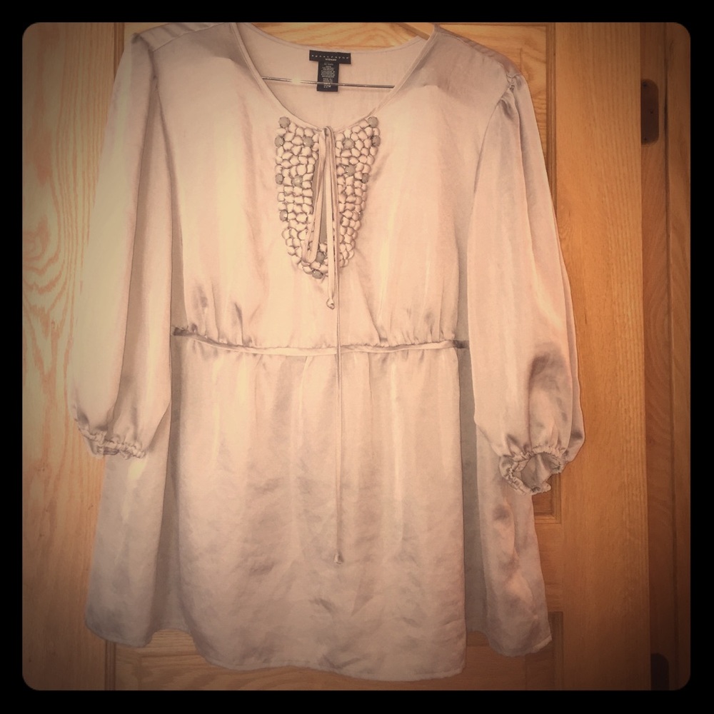 Plus size Apostrophe dress shirt