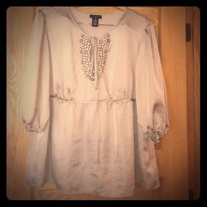 Plus size Apostrophe dress shirt