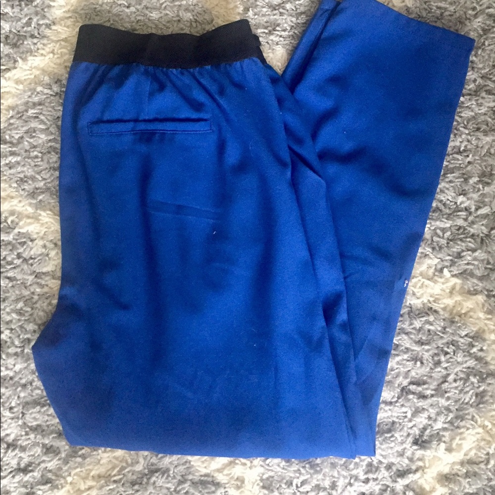 Old navy Royal blue pants - elastic waistband