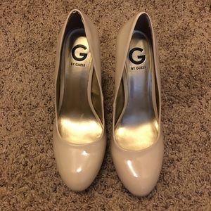 Guess cream heels!