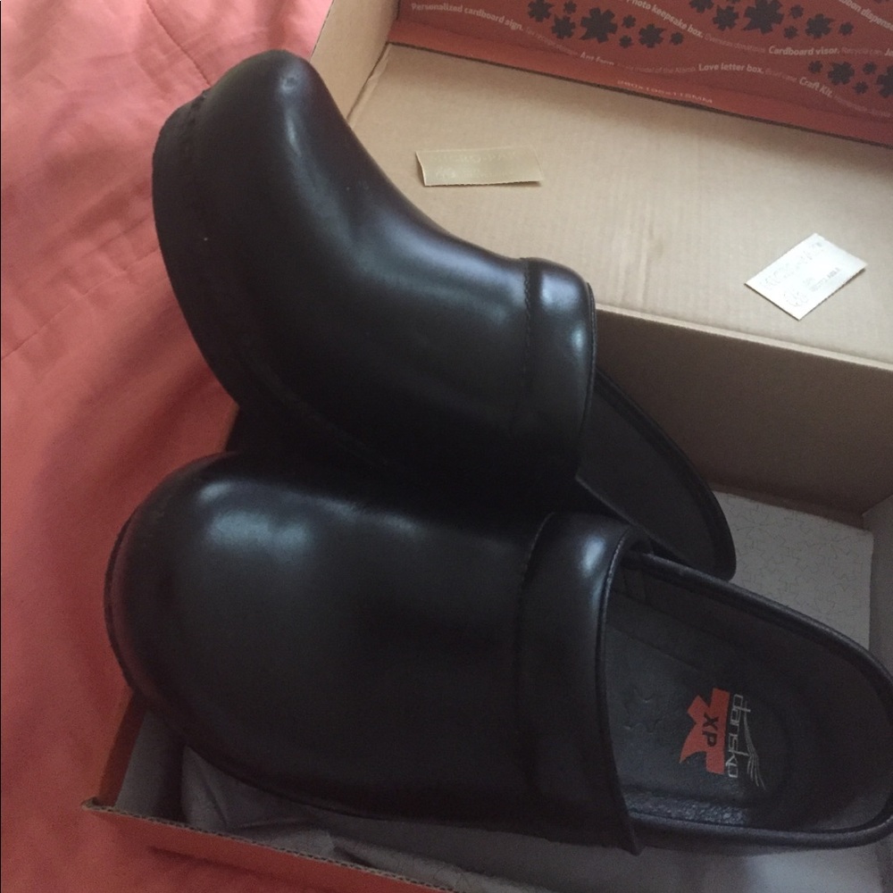 Dansko black clogs (Pro XP Cabrio), size 38
