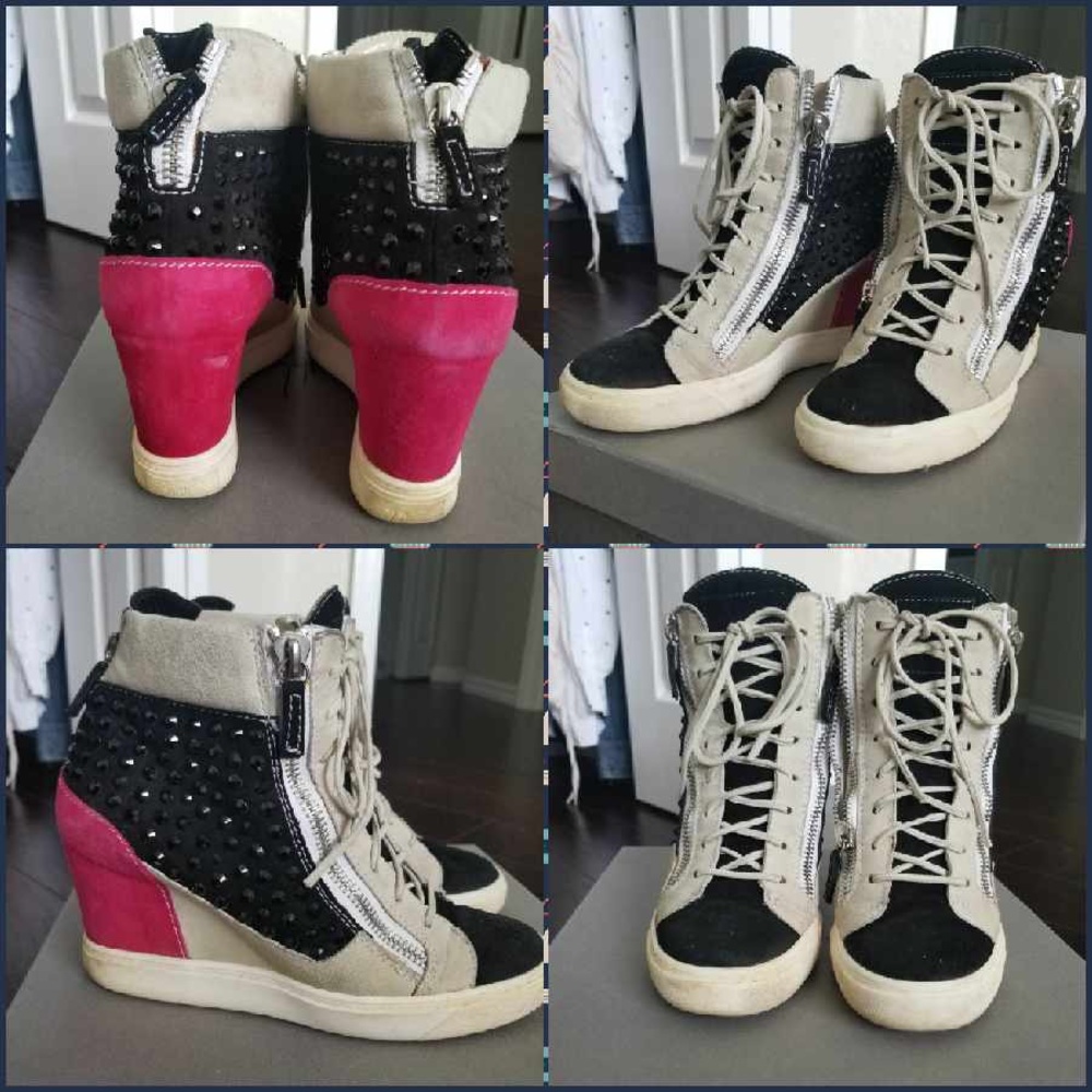 Price is Firm! Giuseppe Zanotti Wedge Sneakers