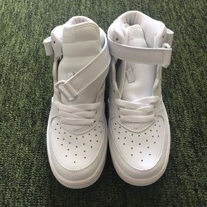 All White Nike Air Forces - Never Been Worn