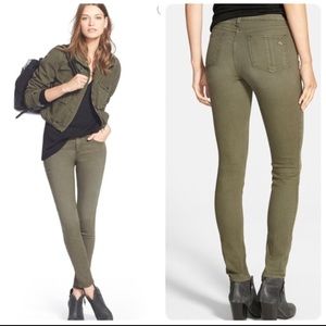 Rag and bone olive green jeans