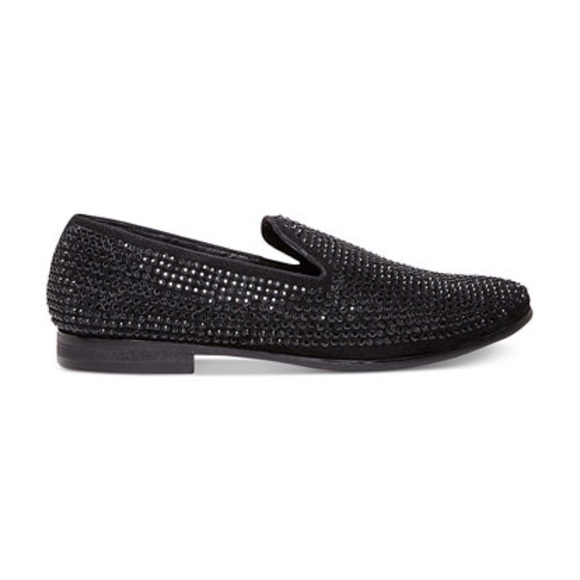 Steve Madden Men’s Caviarr Rhinestone Loafers