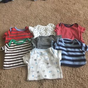 7 Carter's onesies