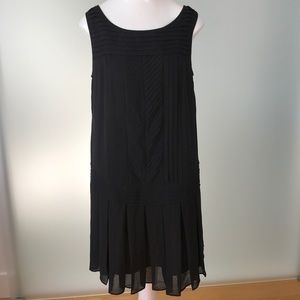 Ann Taylor loft dress flapper style size 10