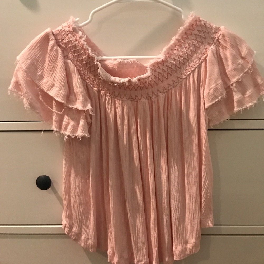 Free people off the shoulder top