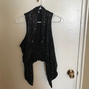 H&m sequin vest.