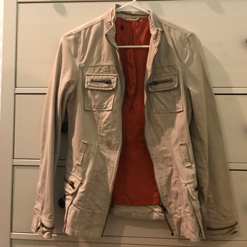 Tan jacket
