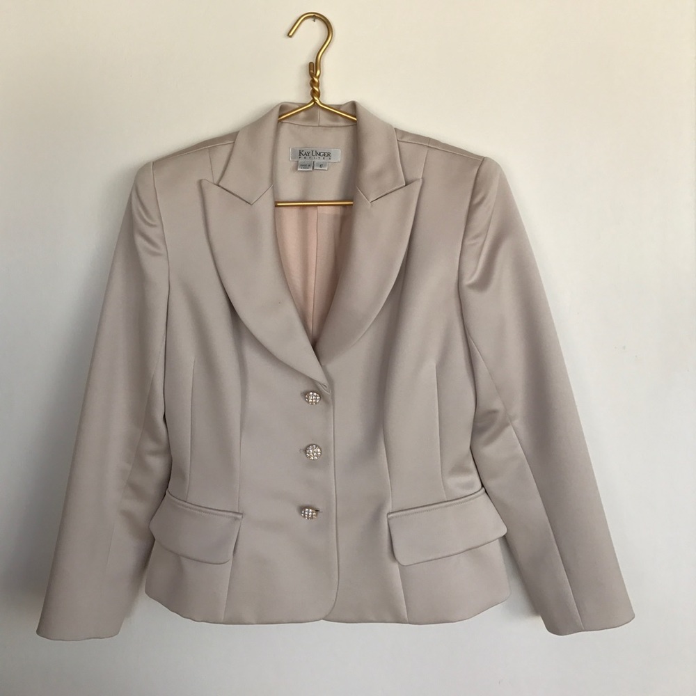 *Like New* Kay Unger Petite Evening Jacket -Saks