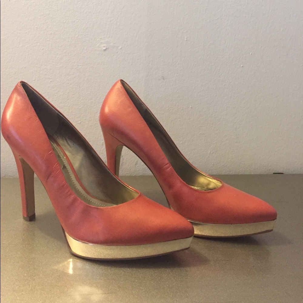 Nine West Salmon Heels