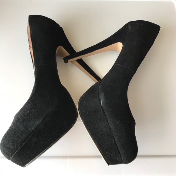 ⬇️REDUCED!! Topshop Sakura black platform pumps - Picture 3 of 5