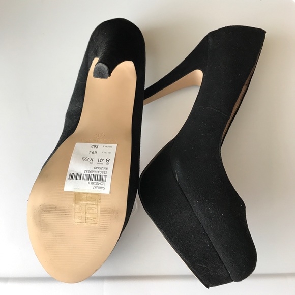 ⬇️REDUCED!! Topshop Sakura black platform pumps - Picture 4 of 5