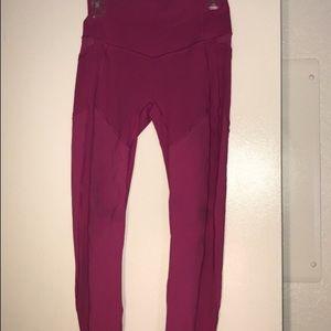 Lululemon pink speed tights