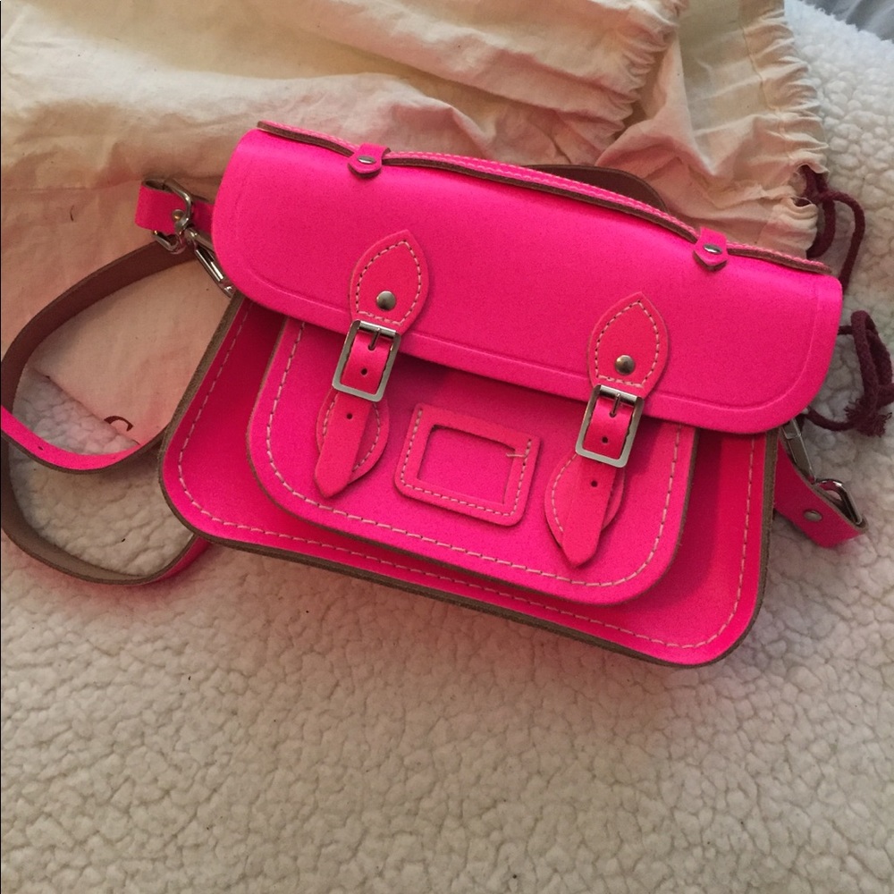 Cambridge Satchel Company Tiny Fuschia Satchel
