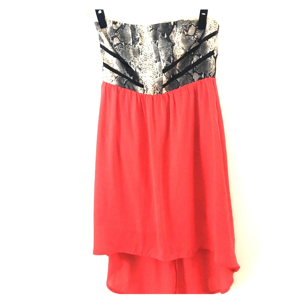 Snakeskin dress