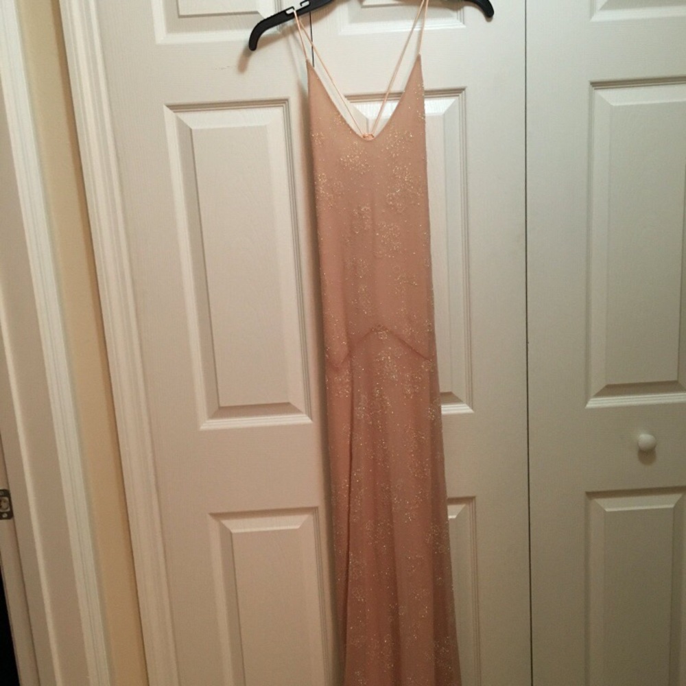 Light Pink Sparkle Gown