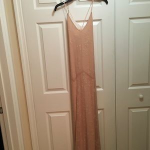 Light Pink Sparkle Gown