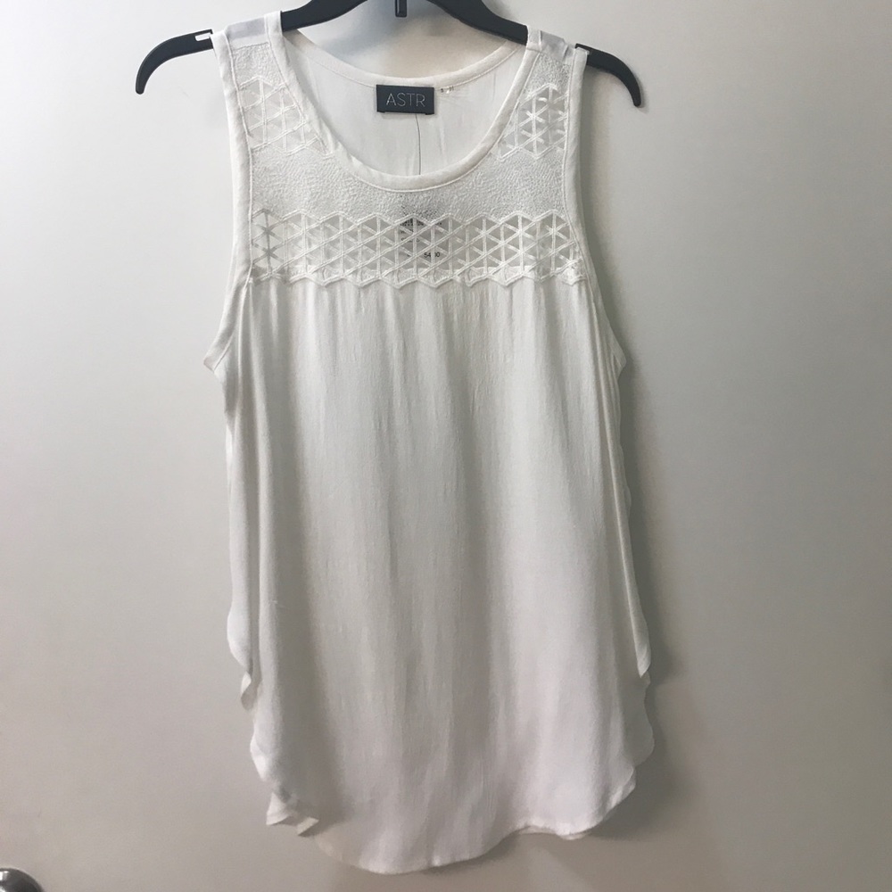 White, brand new blouse