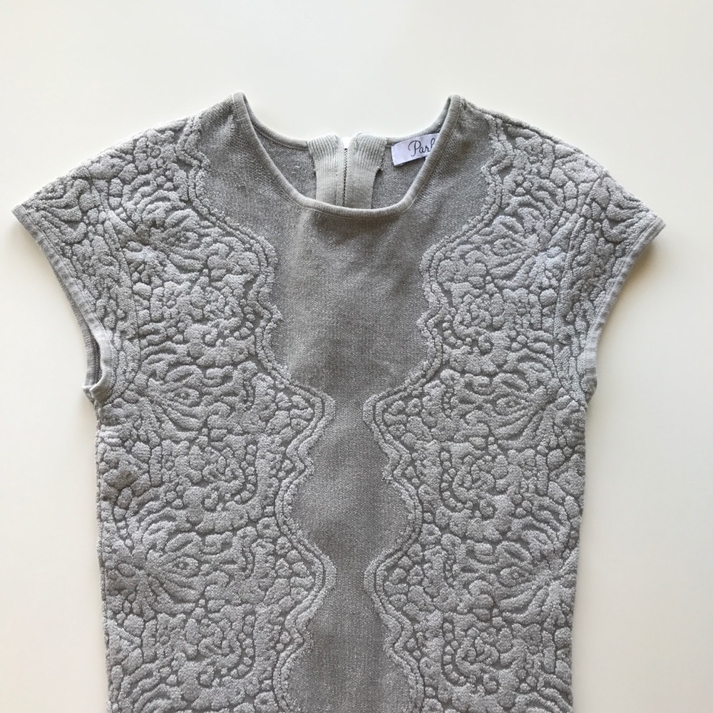 NWOT Parker Heartland Knit Dress - Soft Gray - Picture 2 of 5