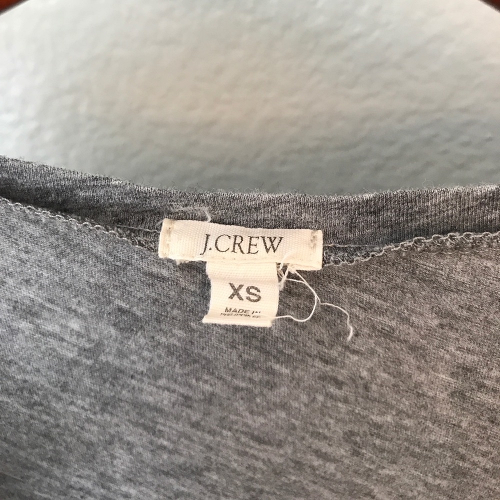 J.CREW  RUFFLE NECK TOP - Picture 2 of 3
