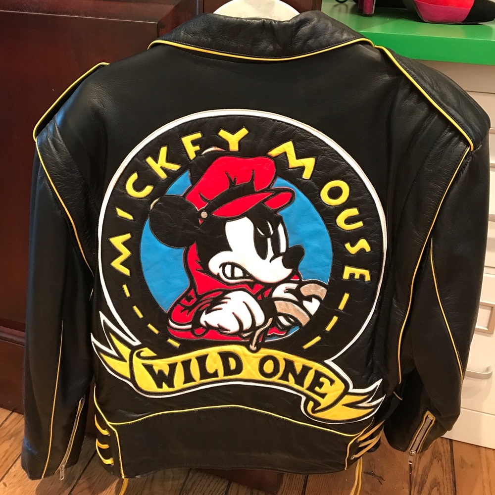 Jeff Hamilton original black leather jacket.