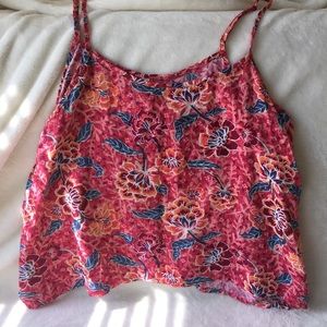 Floral crop top
