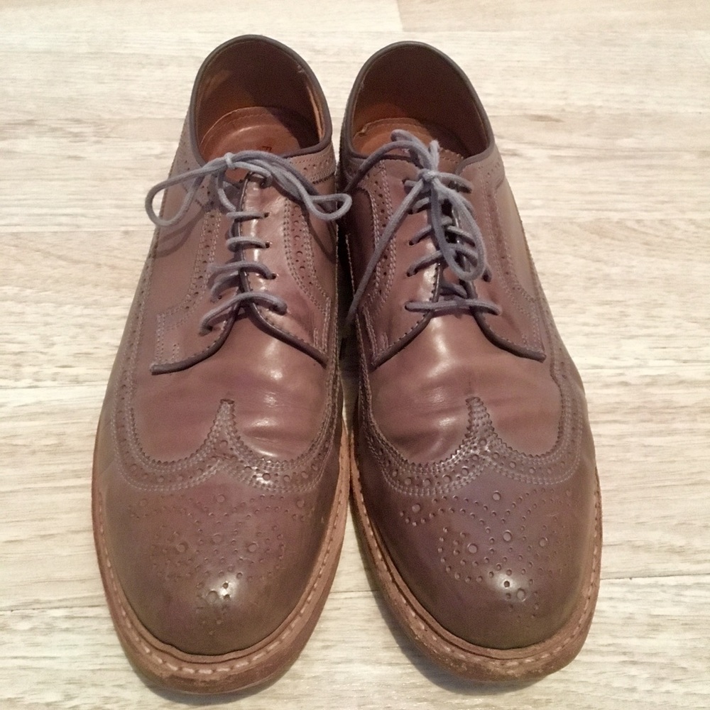Florsheim Wing Tip Imperial Brown Leather Size 8
