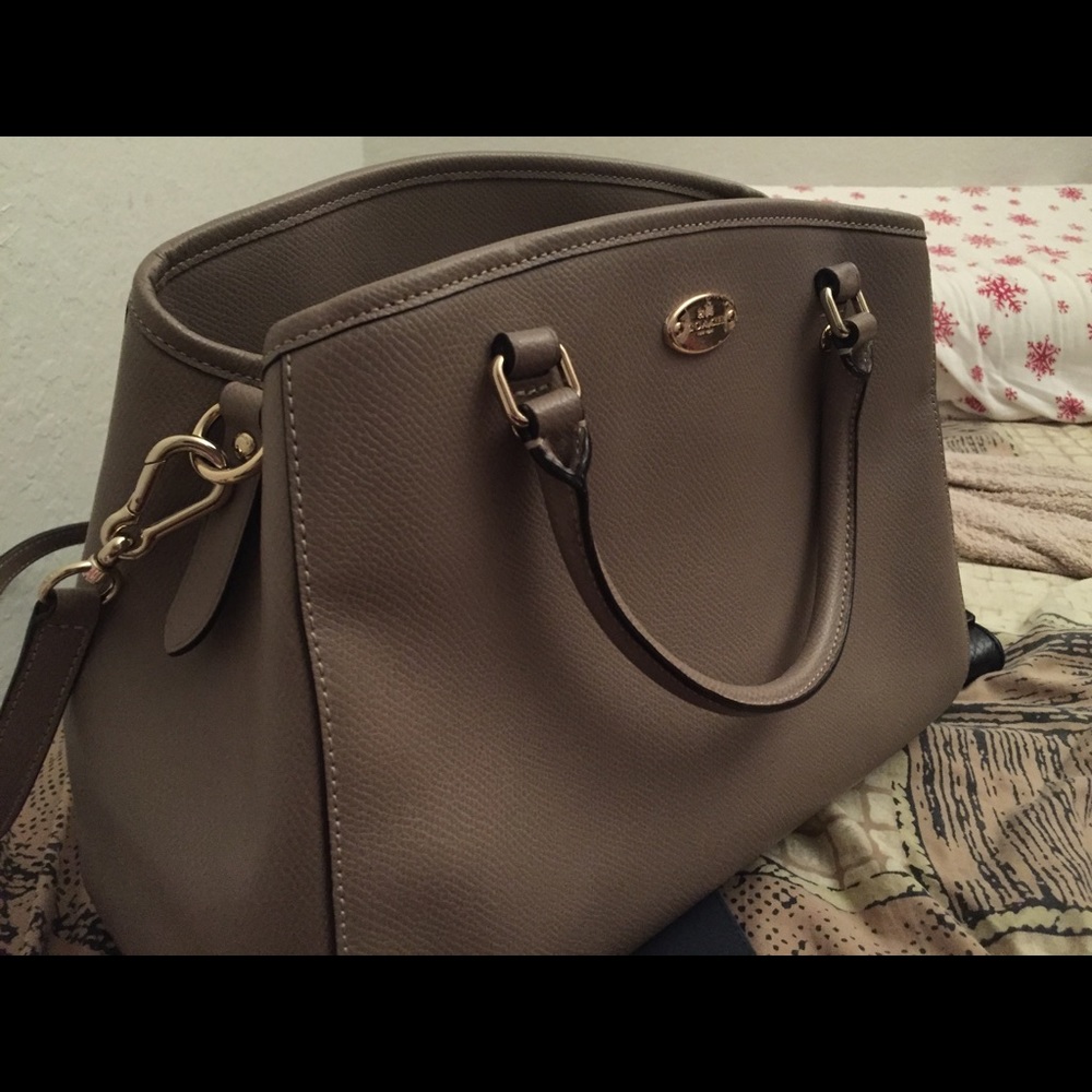 Coach Bag - nude beige
